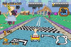 Cartoon Network Speedway GBA 2 player 